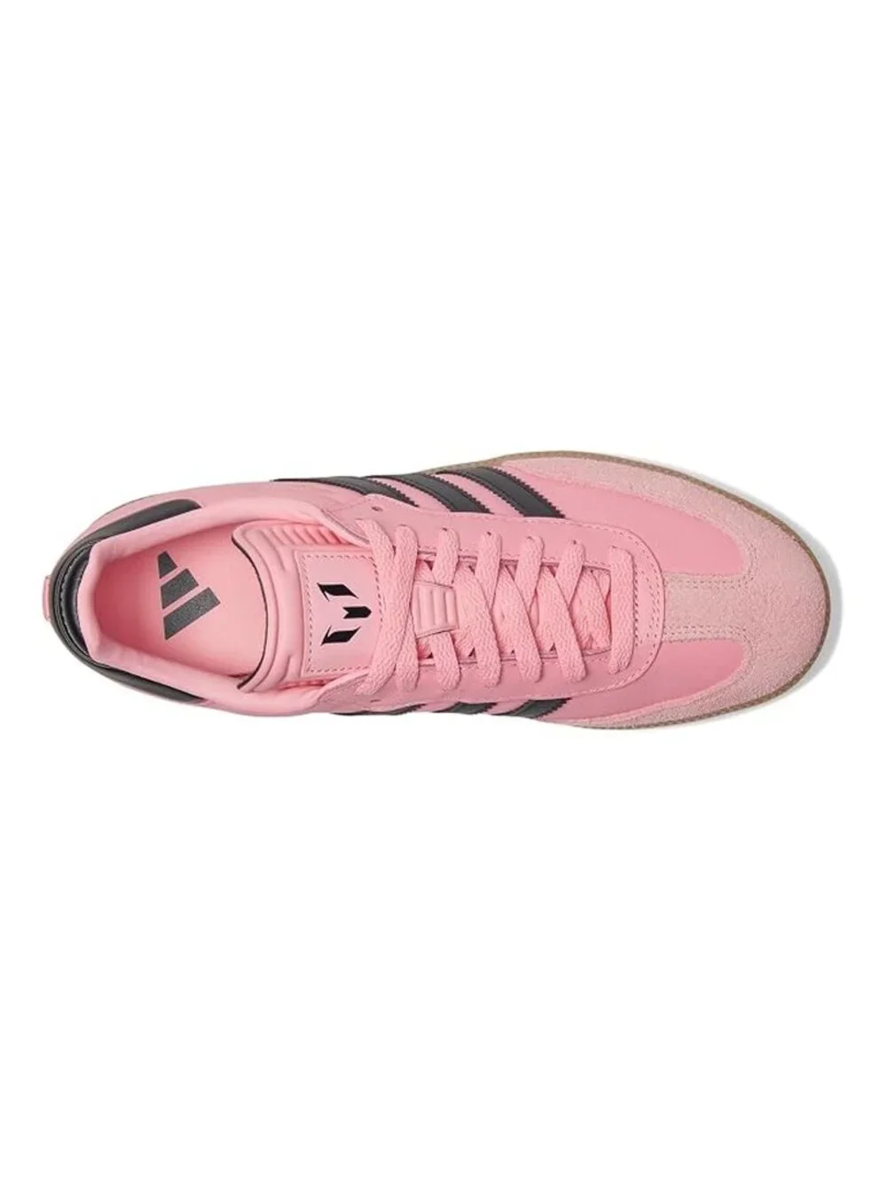 NEW Adidas Messi Samba Pink Black Gum Sneakers